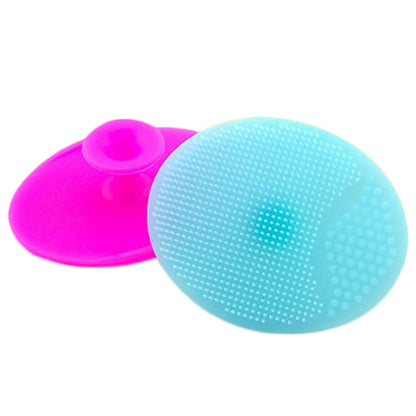 Soft Silicone Facial Cleansing Brush Face Washing Exfoliating Blackhead Brush Remover Skin SPA Scrub Pad Tool