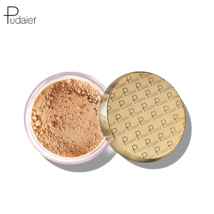 Pudaier Mineral Matte Pearlescent Loose Powder High Gloss Repair Powder Concealer Fixing Powder