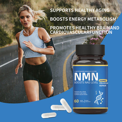 Anti-aging Dietary Supplements Resveratrol Nicotinamid Mononucleotide liposomal NMN capsules Nad Capsules