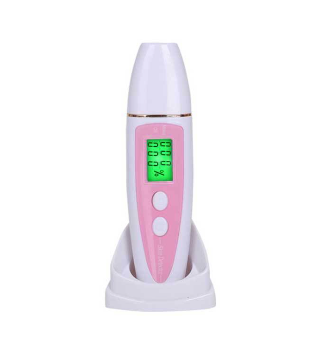 3-in-1 Skin Moisture Detector Skin Oil Content Analyzer LCD Digital Facial Skin Moisture Meter Skin Care Tester