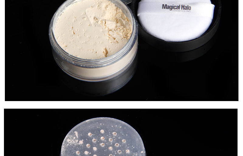 Makeup Magical Halo Three Color Natural Concealer Loose Powder Makeup Powder Waterproof Not Take Off Makeup