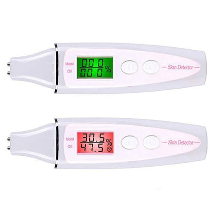 3-in-1 Skin Moisture Detector Skin Oil Content Analyzer LCD Digital Facial Skin Moisture Meter Skin Care Tester