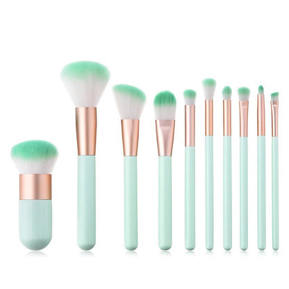 10pcs/lot Makeup Brush Tools Face Eyeshadow Foundation Make Up Brushes