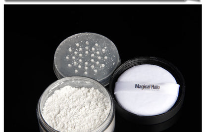 Makeup Magical Halo Three Color Natural Concealer Loose Powder Makeup Powder Waterproof Not Take Off Makeup