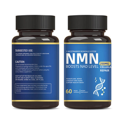 Anti-aging Dietary Supplements Resveratrol Nicotinamid Mononucleotide liposomal NMN capsules Nad Capsules